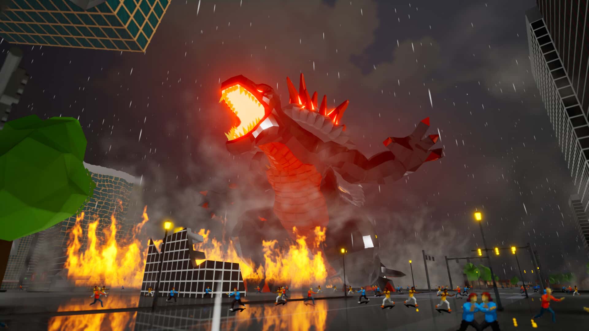 巨兽模拟器 Excidio The Kaiju Simulator 英文版全息投影